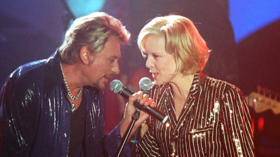 Johnny Hallyday hommage sylvie vartan