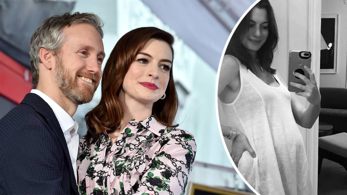 anne hathaway enceinte de son deuxième enfant