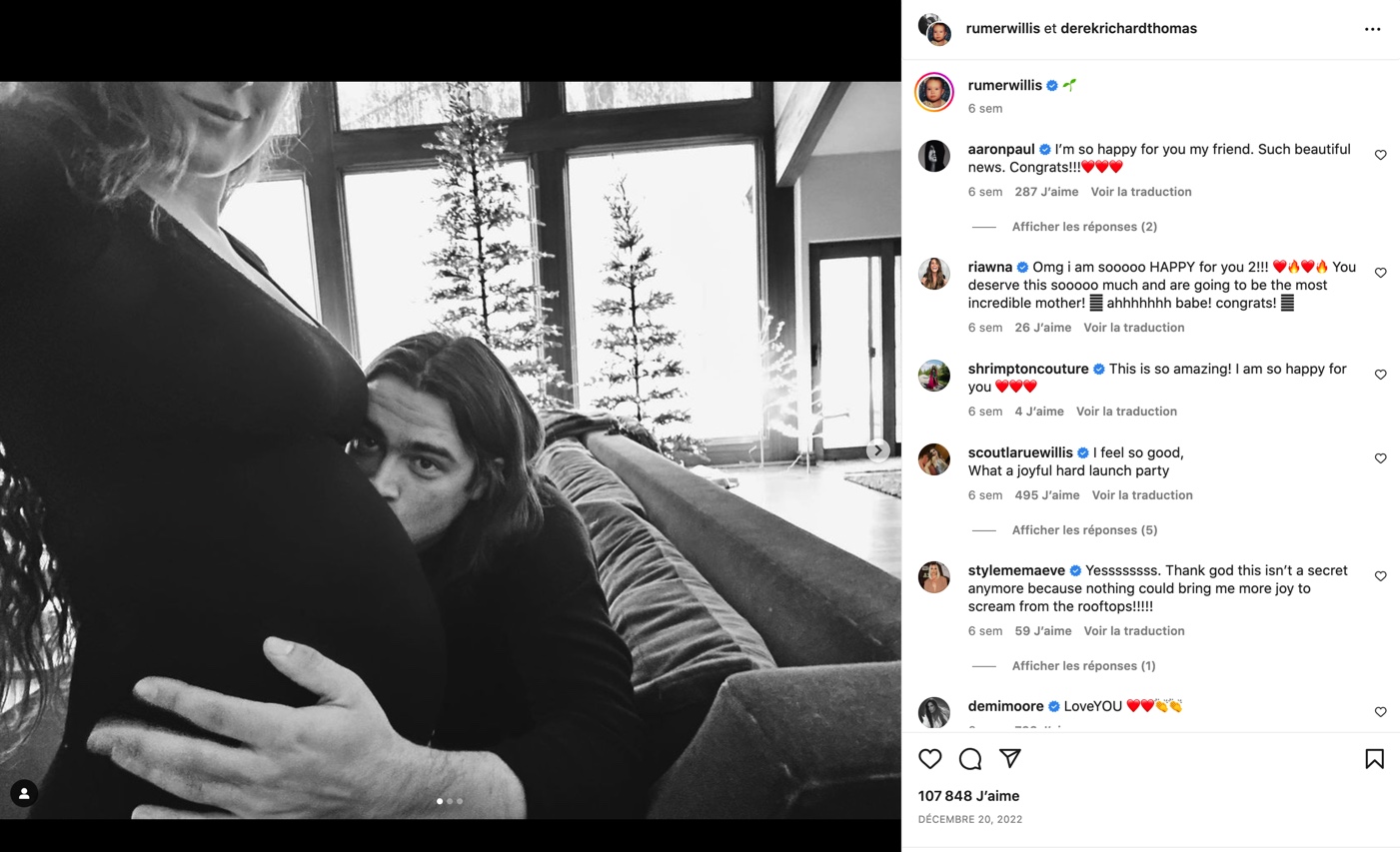demi Moore grand mère à 60 ans
